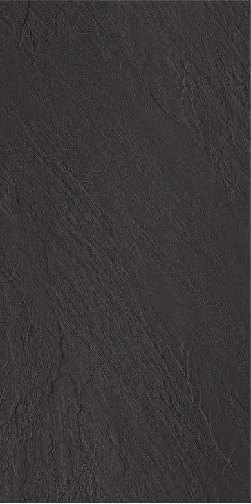 Плитка керамогранит ГРЕС UF019 Насыщенно-черный рельеф