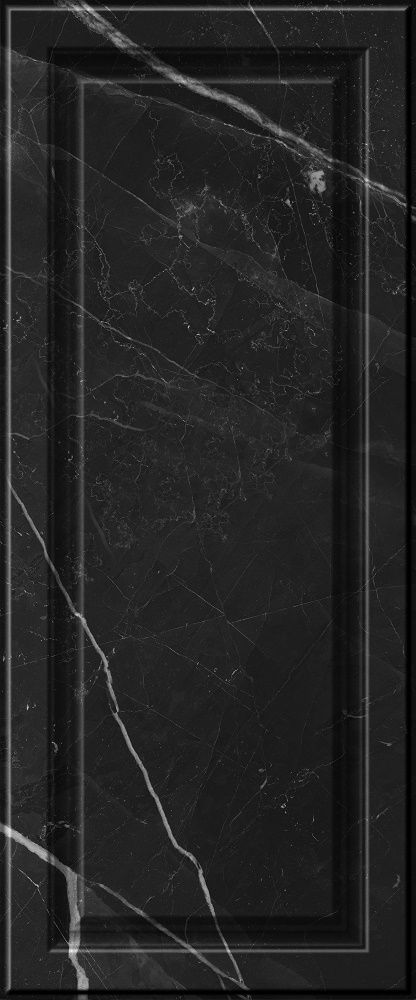 Плитка керамическая Noir 02 Black глянцевый