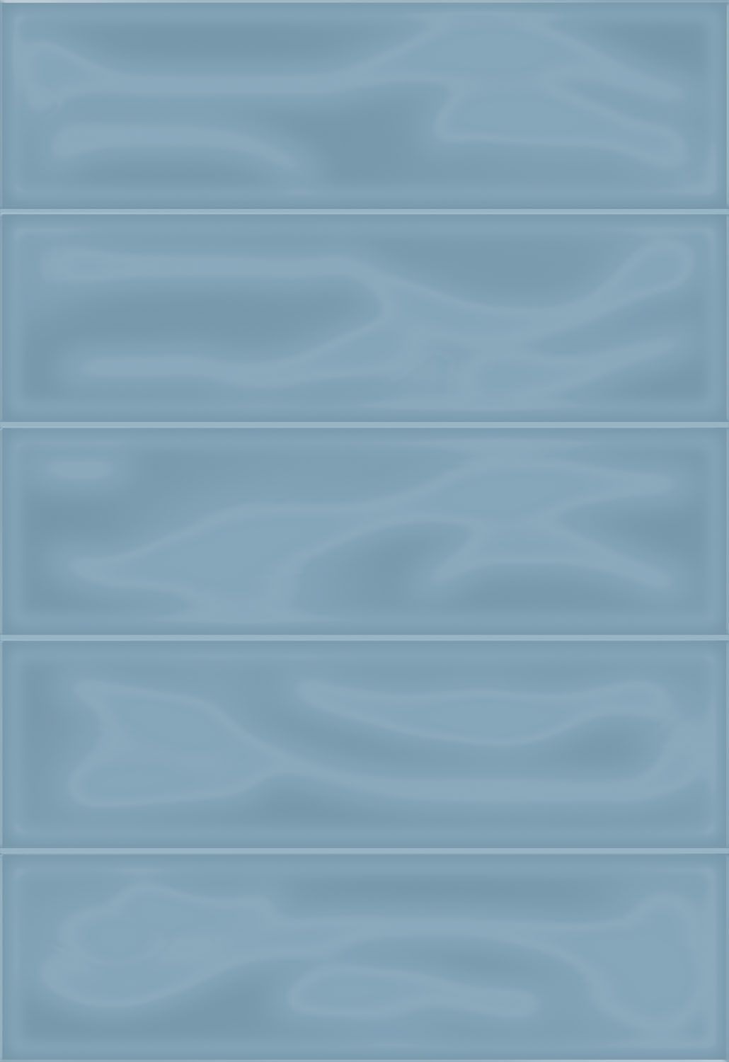 Плитка керамическая Метро 2Т Синий глянцевый