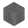 Мозаика Cube керамогранит Luna LN03/TE03 Черный матовый