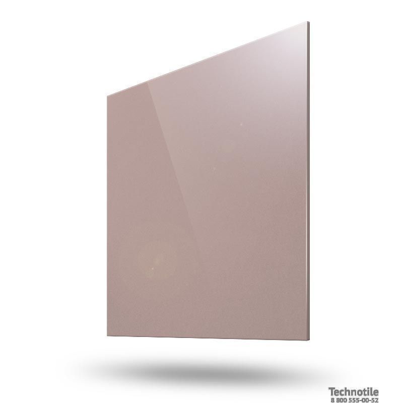 Плитка керамогранит Моноколор УФ009 Розовый полированный