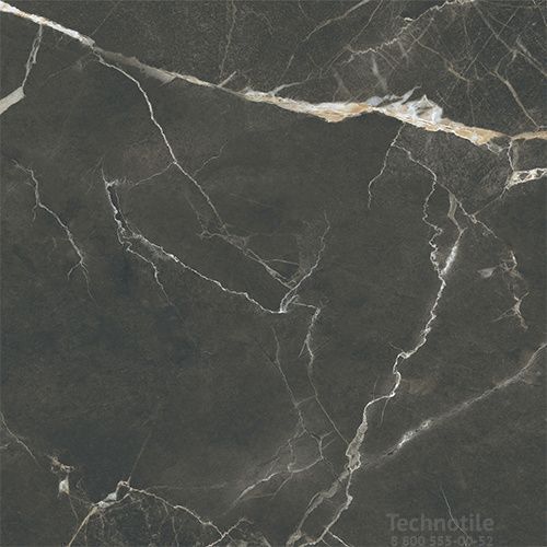 Плитка керамогранит SilkMarble Порто Неро матовый