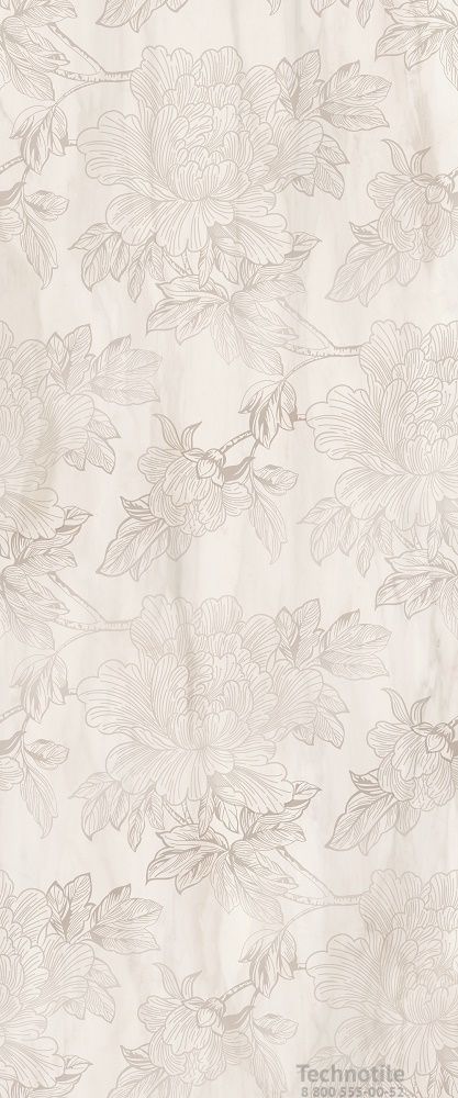 Декор керамический Lira 01 Beige глянцевый