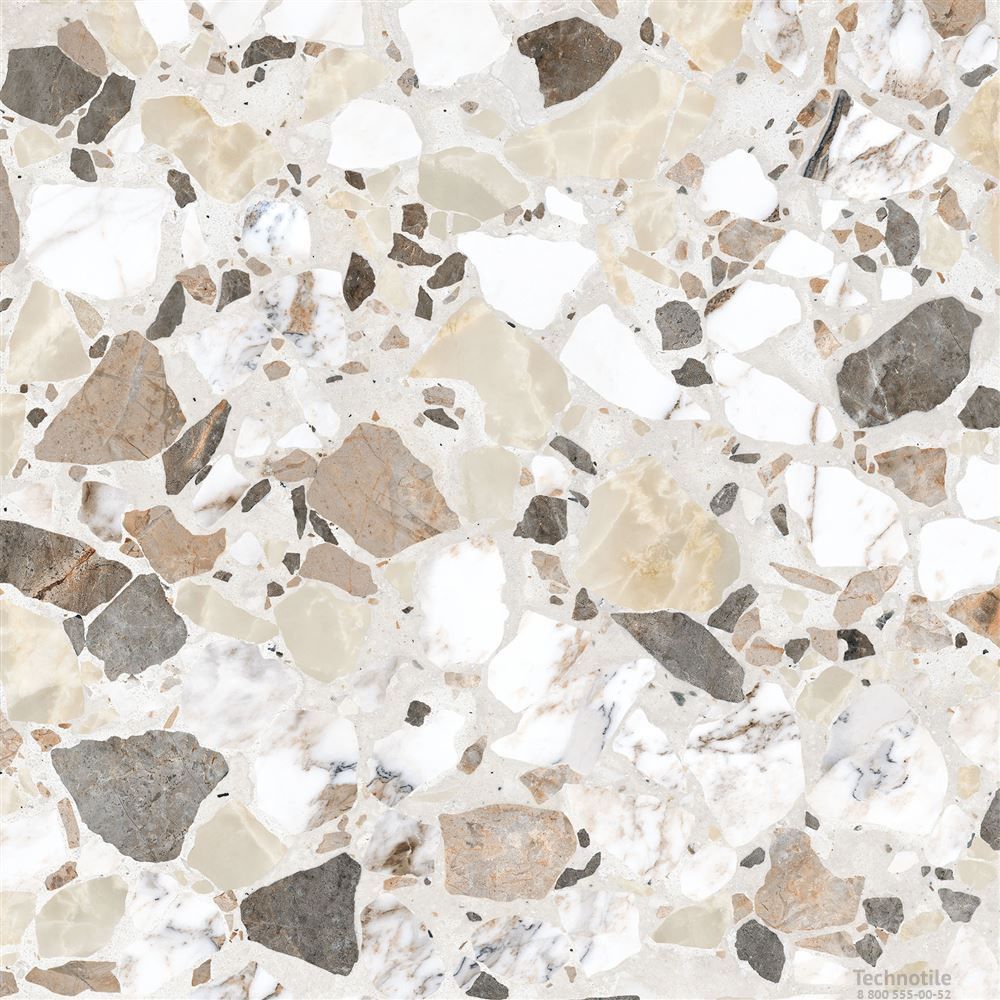 Декор керамогранит Marble-X Терраццо лаппатированный