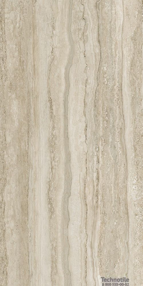 Плитка керамогранит СитиСтоун K951847R Травертин Линейный матовый