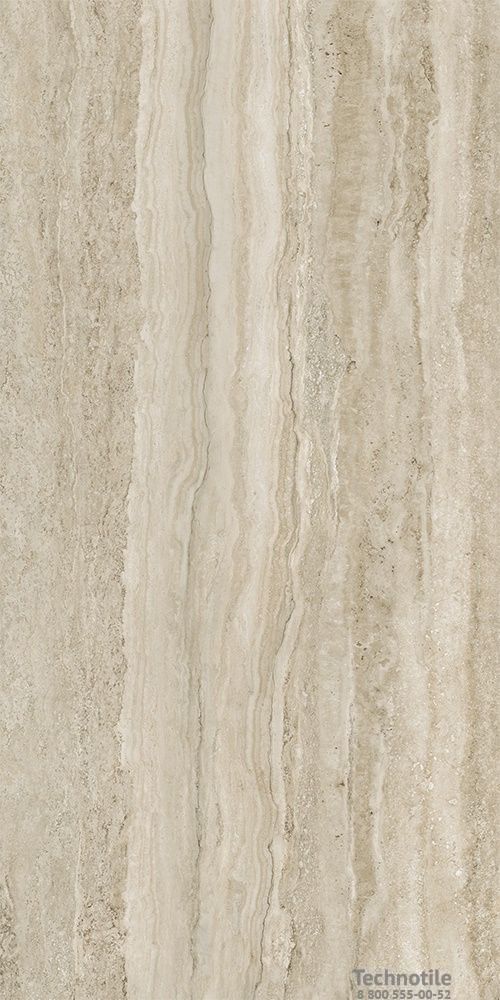 Плитка керамогранит СитиСтоун K951847R Травертин Линейный матовый