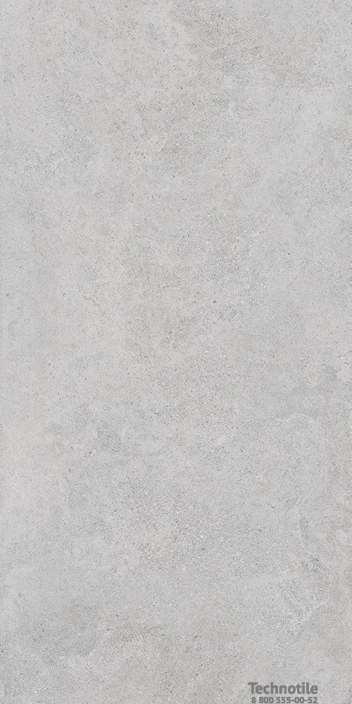 Плитка керамогранит СтоунСистем K948095R Боргония Клауд Серый матовый