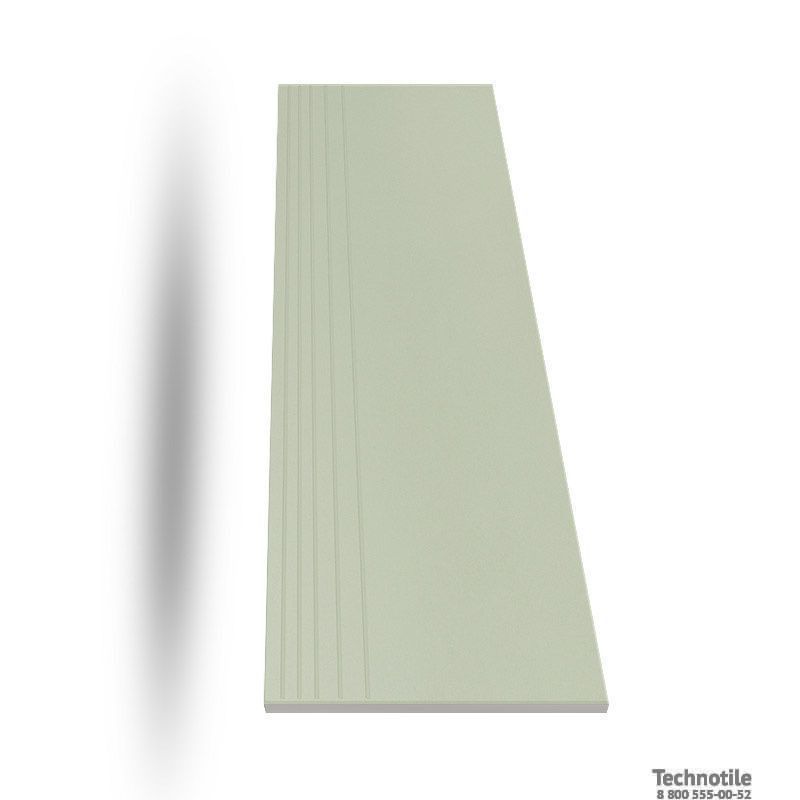 Ступень керамогранит Моноколор UF022 Фисташковый матовый