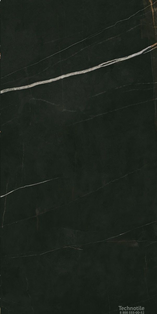 Плитка керамогранит Граните Люссо Неро легкое лаппатирование