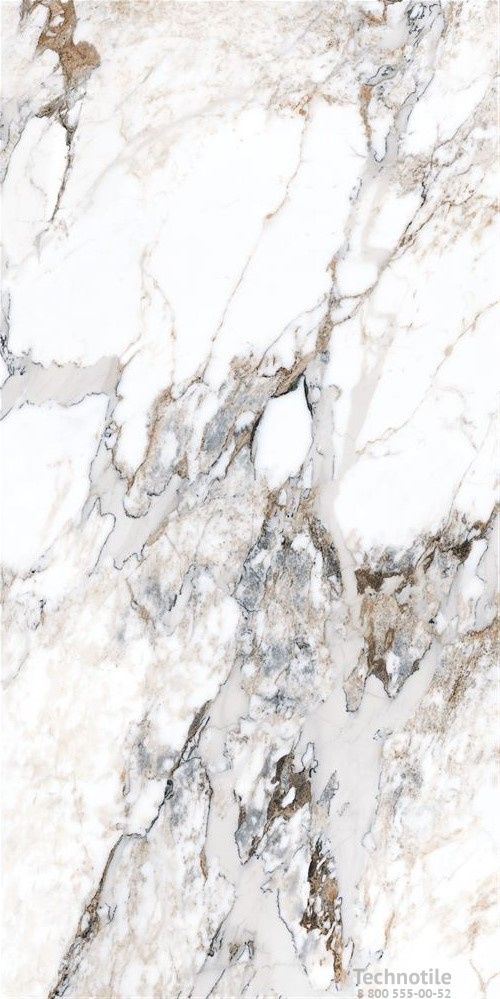 Плитка керамогранит Marble-X Бреча Капрайа Белый лаппатированный