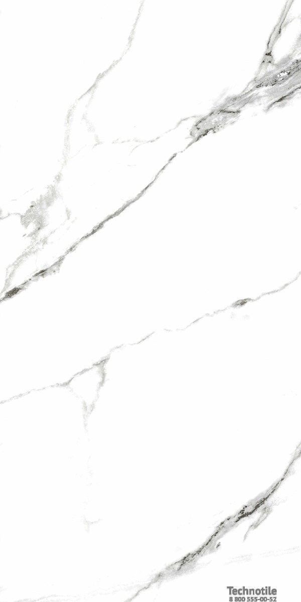 Плитка керамогранит Нейва ГР390 Белый матовый