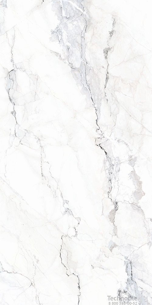 Плитка керамогранит MarbleSystem Бреча Белый лаппатированный