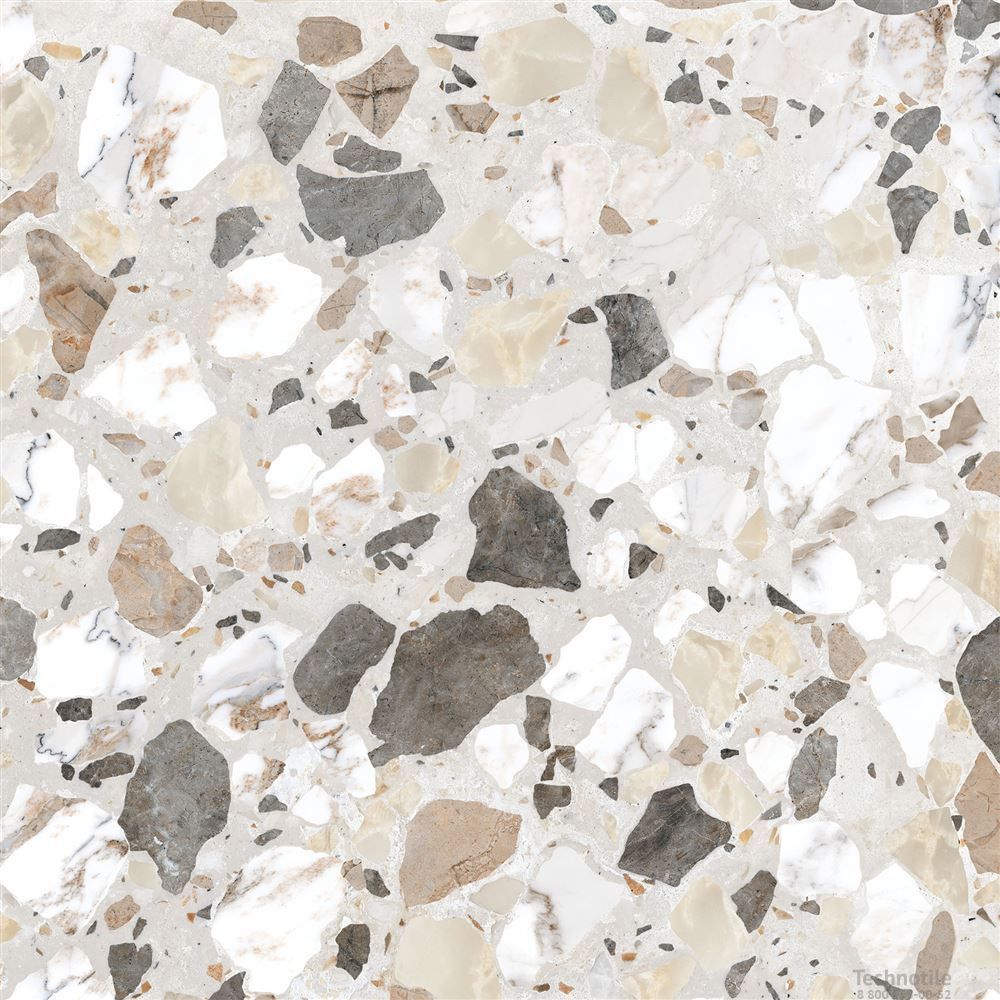Декор керамогранит Marble-X Терраццо лаппатированный