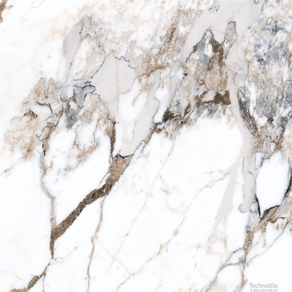 Плитка керамогранит Marble-X Бреча Капрайа Белый лаппатированный