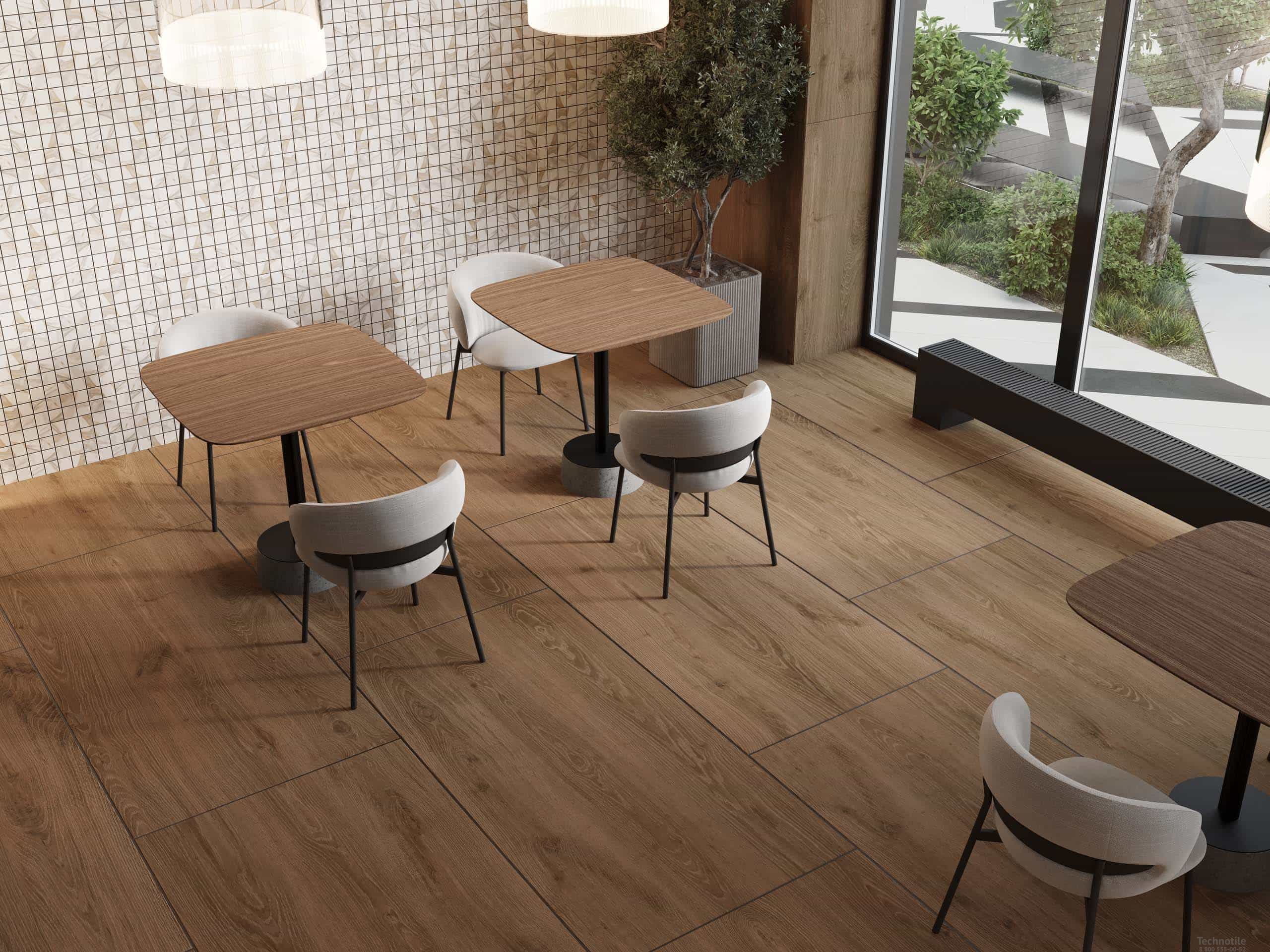 Плитка керамогранит Alavesa AV03 Moka матовый