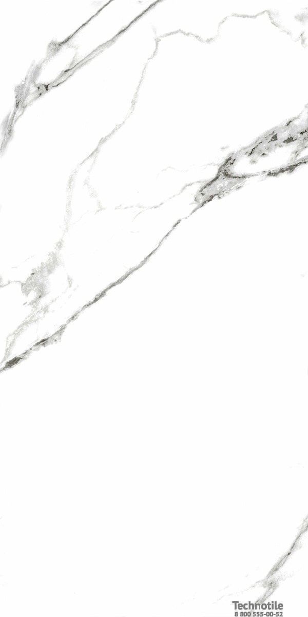 Плитка керамогранит Нейва ГР390 Белый матовый