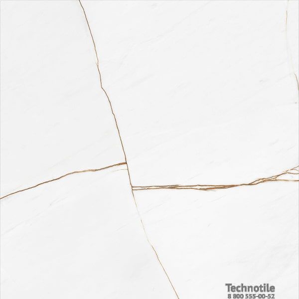 Плитка керамогранит Граните Сиена Белый матовый