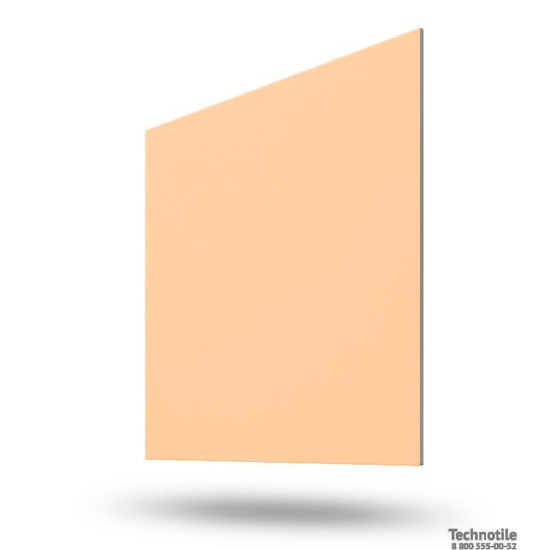 Плитка керамогранит Моноколор УФ017 Оранжевый матовый