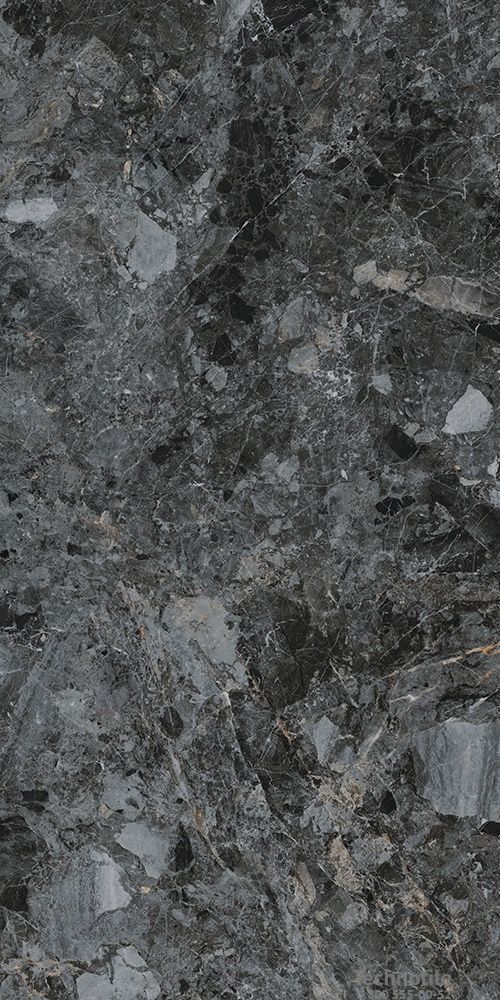 Плитка керамогранит МарблСистем K948087LPR Бреча Черный лаппатированный