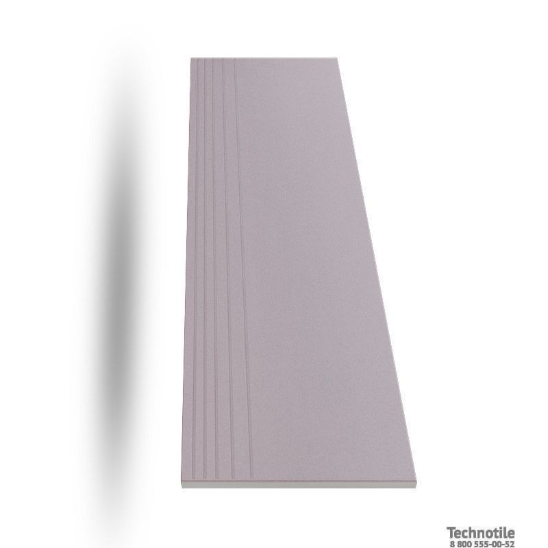 Ступень керамогранит Моноколор UF031 Сиреневый матовый