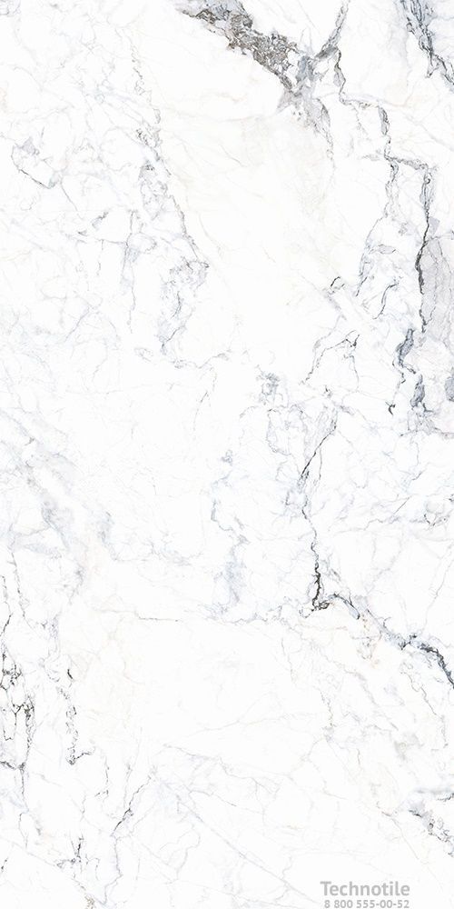 Плитка керамогранит MarbleSystem Бреча Белый лаппатированный