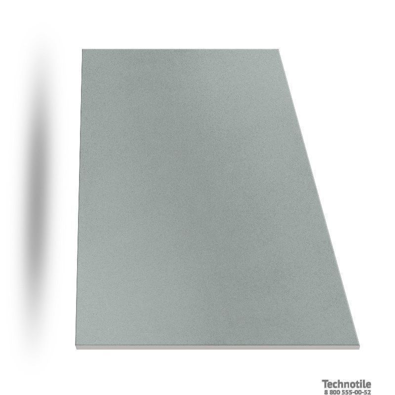 Плитка керамогранит Моноколор UF003 Темно-серый матовый