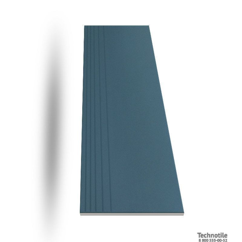 Ступень керамогранит Моноколор UF038 Сапфир матовый