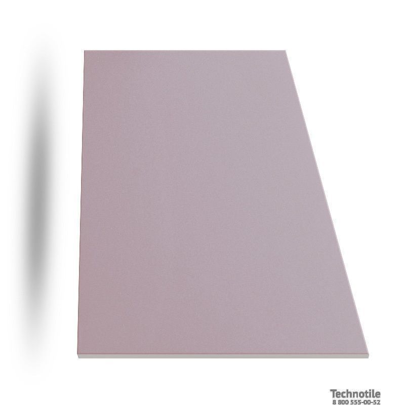 Плитка керамогранит Моноколор UF031 Сиреневый матовый