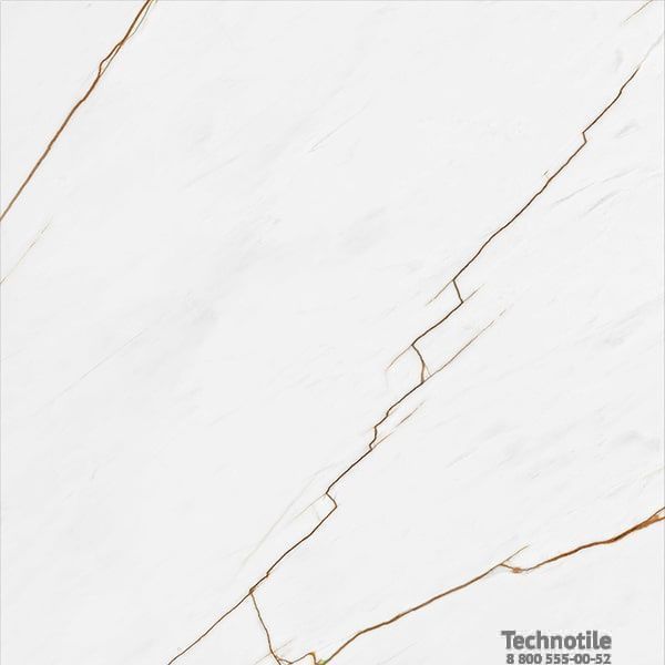 Плитка керамогранит Граните Сиена Белый матовый