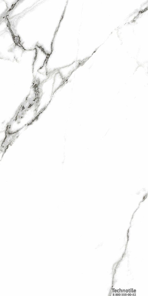 Плитка керамогранит Нейва ГР390 Белый матовый