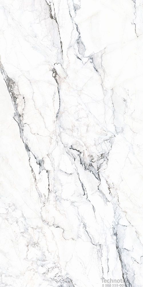 Плитка керамогранит MarbleSystem Бреча Белый лаппатированный
