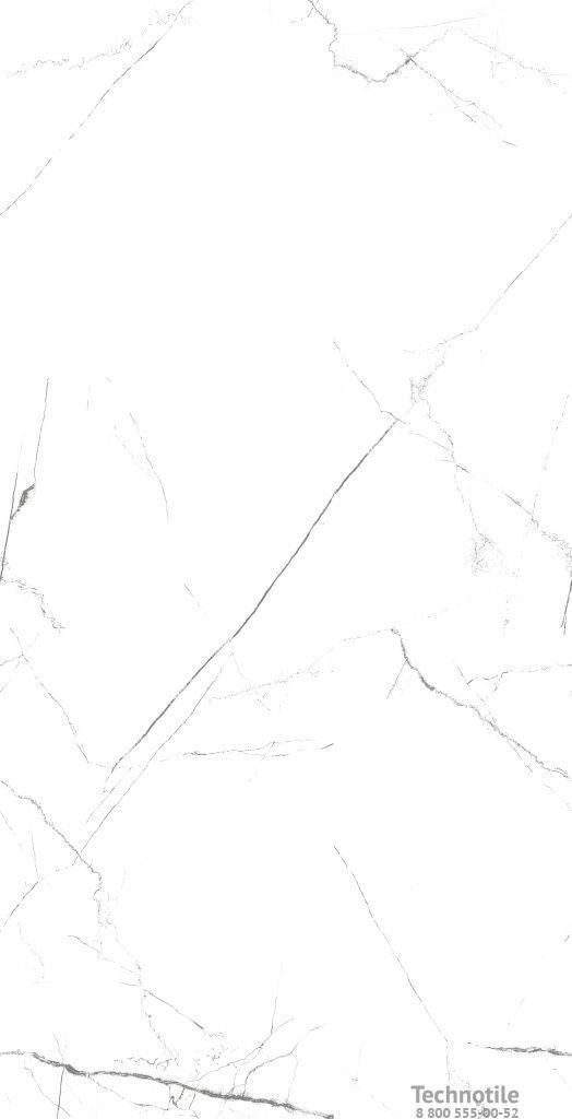 Плитка керамогранит Onlygres Marble MOG101 Белый полированный