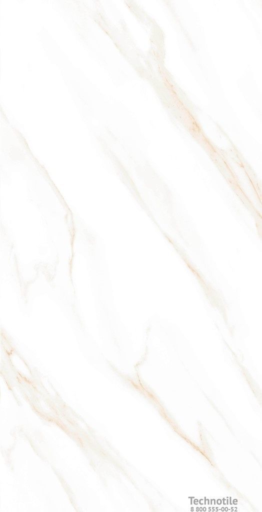 Плитка керамогранит Onlygres Marble MOG102 Белый полированный