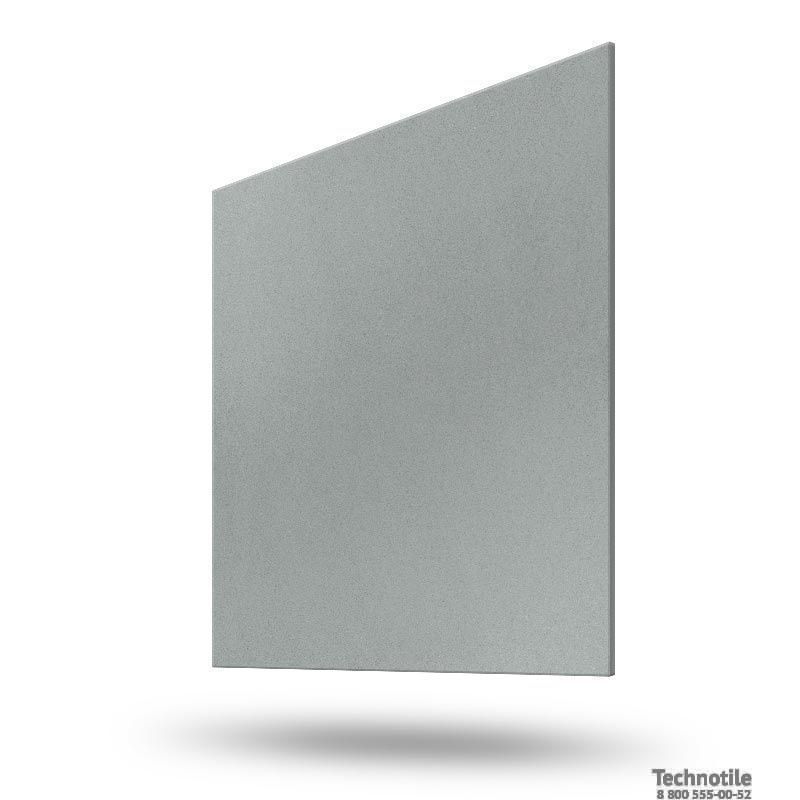 Плитка керамогранит Моноколор УФ003 Темно-серый матовый