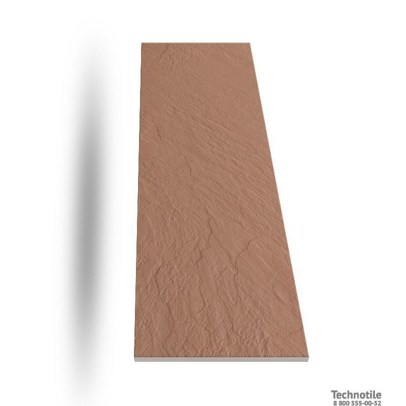 Плитка керамогранит Моноколор UF033 Кирпичный рельеф