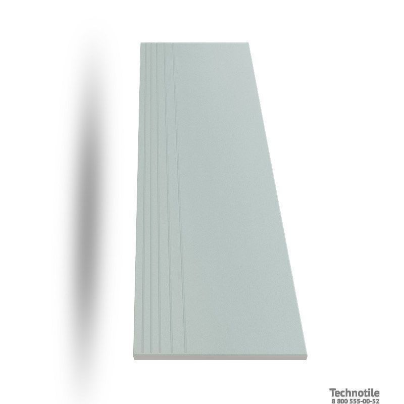 Ступень керамогранит Моноколор UF024 Небесный матовый