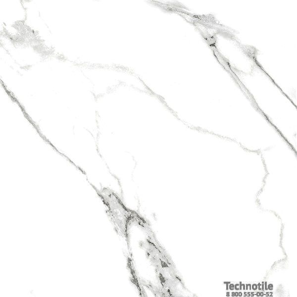 Плитка керамогранит Нейва ГР390 Белый матовый