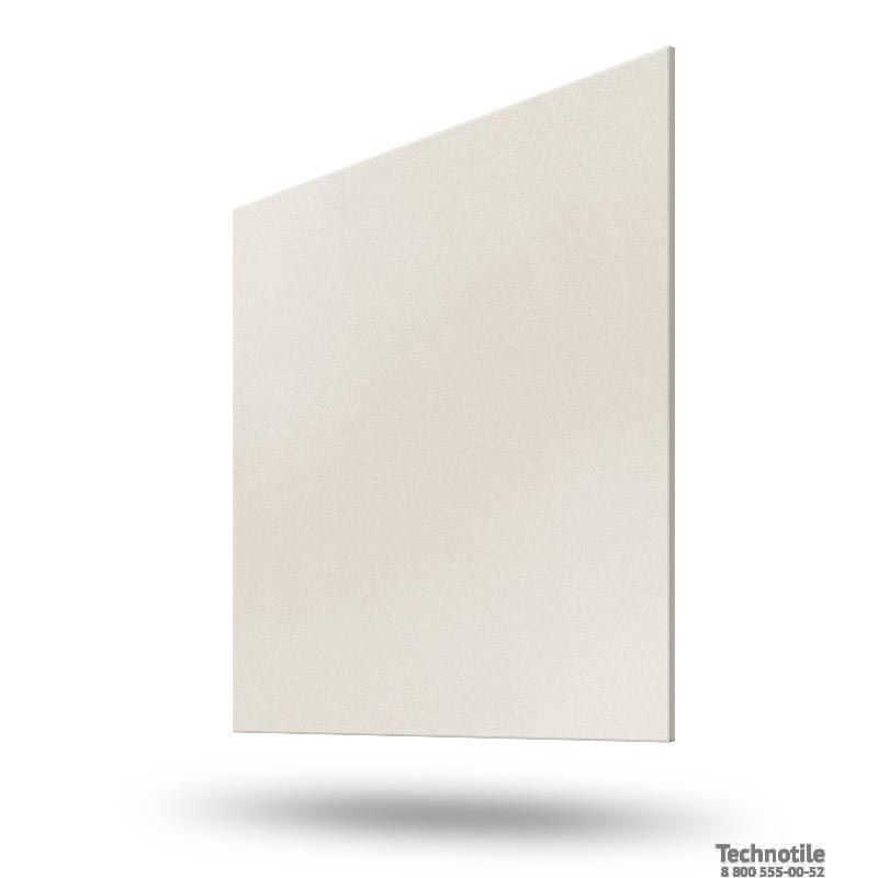 Плитка керамогранит Моноколор УФ001 Белый матовый