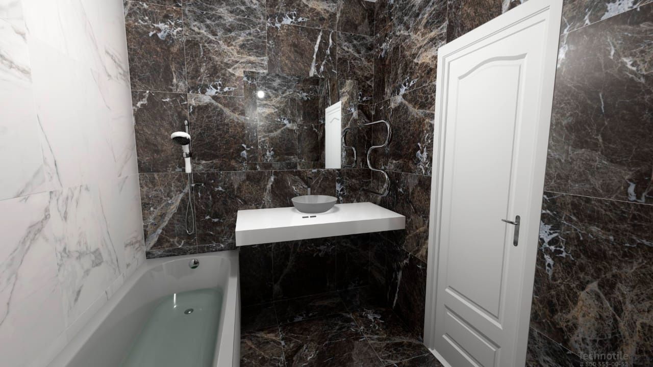 Плитка керамогранит Симбел GRS05-03 Карбон матовый