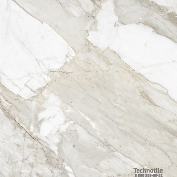 Плитка керамогранит Нейва ГР394 Коричневый полированный