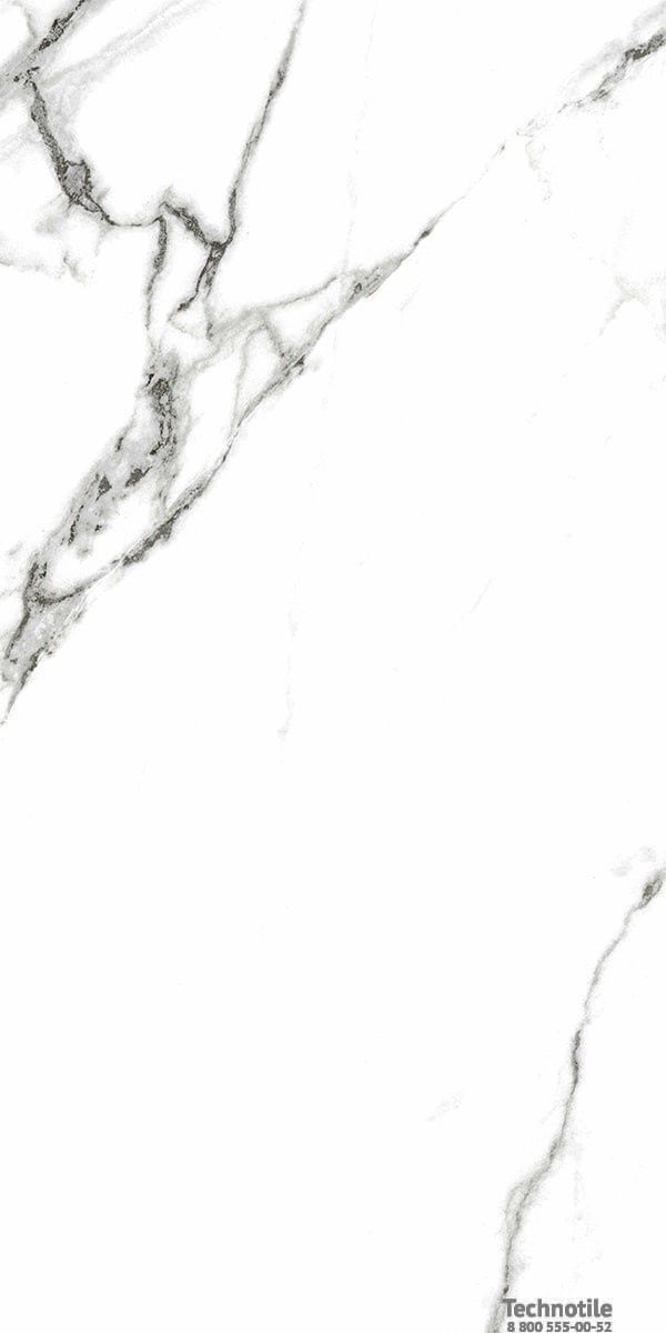 Плитка керамогранит Нейва ГР390 Белый матовый