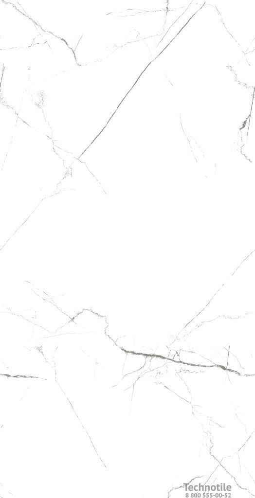 Плитка керамогранит Onlygres Marble MOG101 Белый полированный