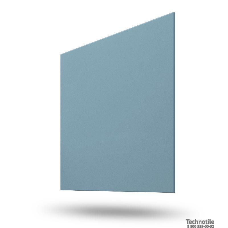 Плитка керамогранит Моноколор УФ008 Голубой матовый
