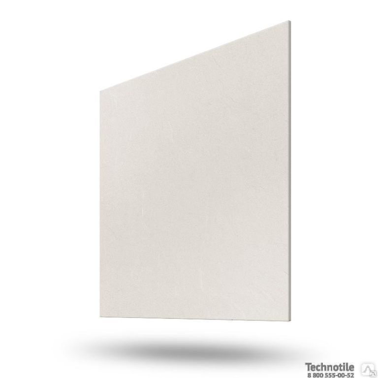 Плитка керамогранит Моноколор У100 Молочный антискользящий