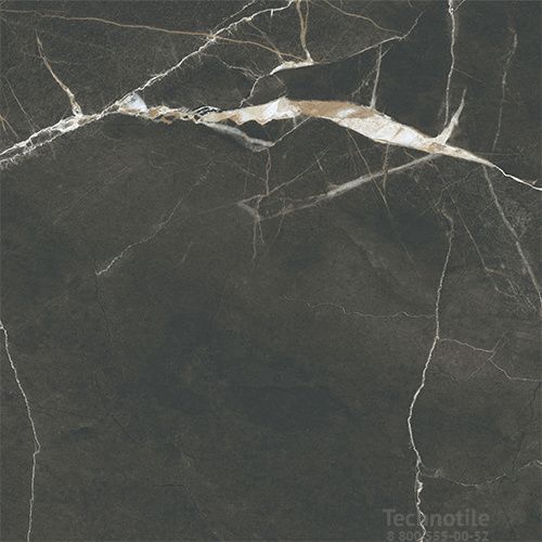 Плитка керамогранит SilkMarble Порто Неро матовый