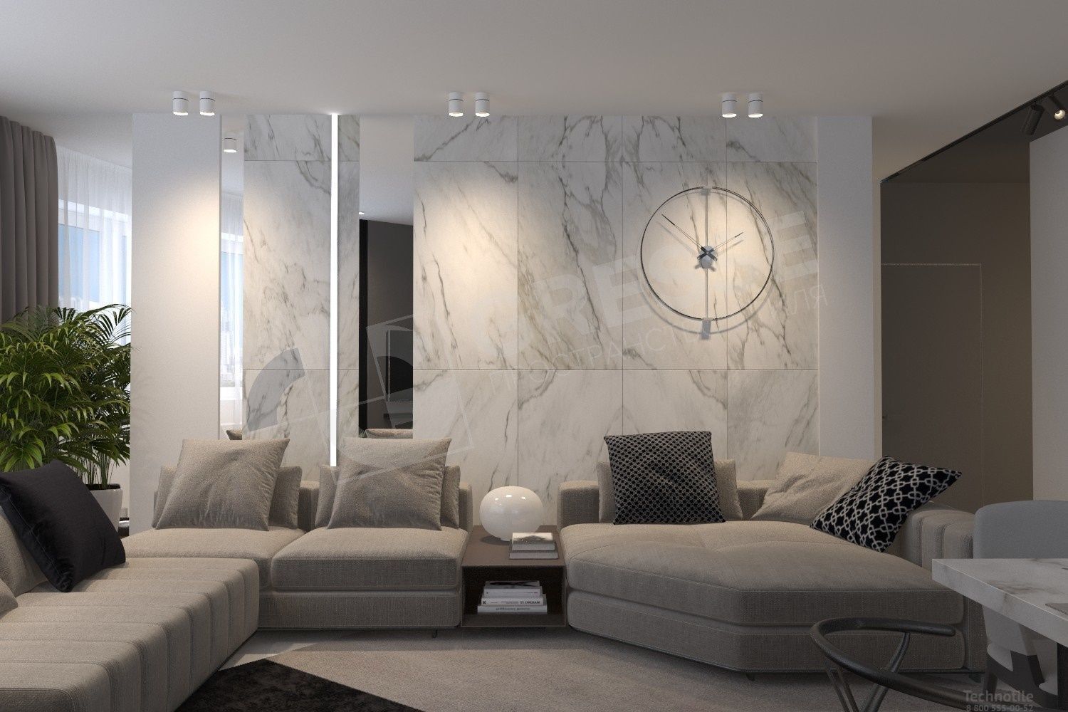 Плитка керамогранит Эллора GRS01-18 Пепельный матовый