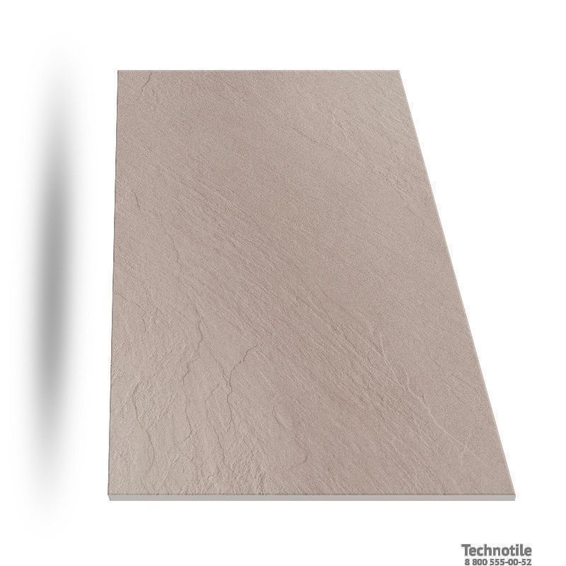 Плитка керамогранит Моноколор UF005 Кофе с молоком рельеф