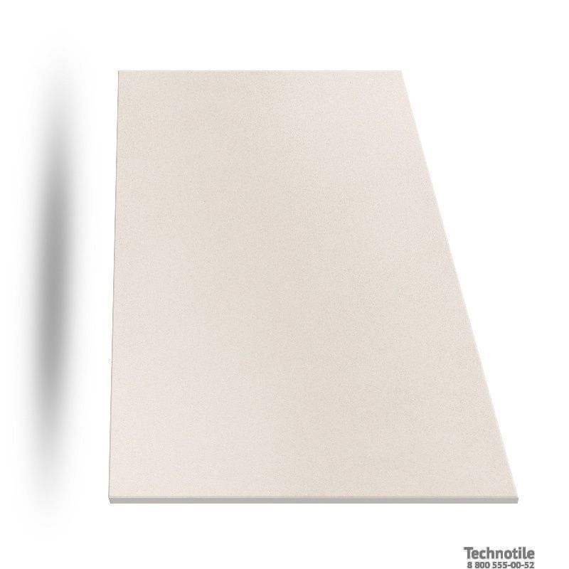 Плитка керамогранит Моноколор U100 Молочный матовый