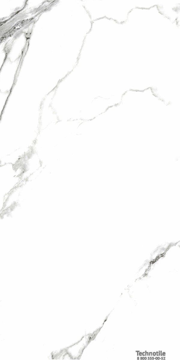 Плитка керамогранит Нейва ГР390 Белый матовый