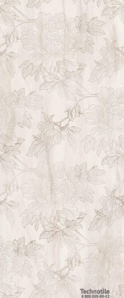 Декор керамический Лира 01 Beige глянцевый